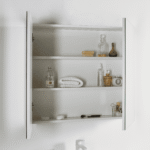 FIDJI - ARMOIRE MIROIR 2 PORTES