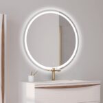 FLORE - MIROIR LED ROND - 90CM