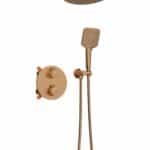 KIT THERMOST ENCAST ROND 2 VOIES BRAS POM DOUCHETTE