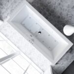 BAIGNOIRE ACANTHE EN ACRYLIQUE BLANCHE