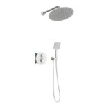 KIT THERMOSTATIQUE ENCASTRE ROND 2 VOIES – Image 2