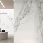 Panneau 4mm Marbre Carrara Brillant