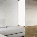 Panneau 4mm Marbre Carrara mat