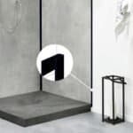 Profilé de bord aluminium noir U