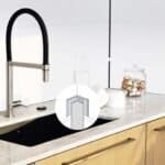 Profilé  aluminium coin intérieur 12mm