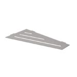 ETAGERE D'ANGLE DE DOUCHE EN INOX 295X154  HERMES