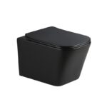 CUVETTE WC SUSPENDUE HORACE SANS BRIDE CARREE ABATTANT SOFT CLOSE – Image 2