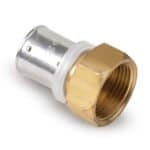 Raccord femelle fixe laiton