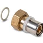 Raccord femelle ecrou tour