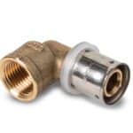 Coude femelle laiton