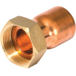 Raccord droit écrou prisonnier – plat