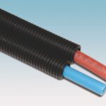 Couronne PER gainé duo bleu/rouge 50ml