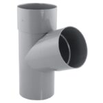 Culotte PVC évacuation 67° mâle/femelle