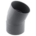 Coude PVC évacuation 30° femelle/femelle Ø100