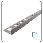 profilé alu angle 270cm n°113 gris ciment