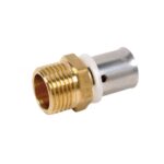 Mâle fixe à sertir PER Raccord SERTIpress type radial