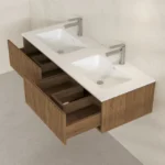 FUJI - CAISSON SEUL 2 TIROIRS CHENE ET NOIR – Image 4