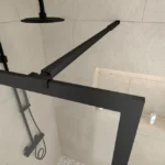 PAROI DE DOUCHE NOIR MAT – DARK CONTOURING – Image 2