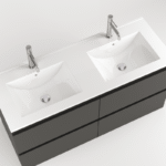 PLAN DOUBLE VASQUE CERAMIQUE CERES