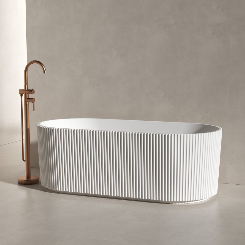 baignoire-hares HARES - BAIGNOIRE ÎLOT OU MURALE – Image 1