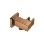 SUPPORT POUR DOUCHETTE ET CONNEXION MURALE CARRE