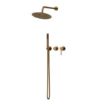 HANAE - MITIGEUR DOUCHE ENCASTRE AVEC DOUCHETTE ET CARRE D'EAU – Image 3