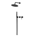 HANAE - MITIGEUR DOUCHE ENCASTRE AVEC DOUCHETTE ET CARRE D'EAU – Image 5