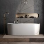 IDYLLE - BAIGNOIRE ÎLOT - Blanc mat