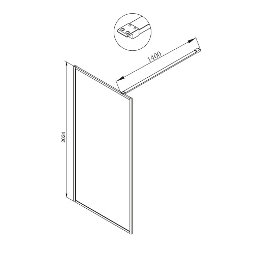 kit-profile-cadre-et-barre-kitcadre NEO - PROFILES CADRE ET BARRE – Image 1