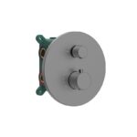 DRAKAR - MITIGEUR DOUCHE ENCASTRE ROND 2 VOIES – Image 4