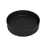 HERACLES - VASQUE RONDE CERAMIQUE - Noir mat