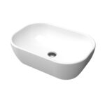 BOWL - VASQUE A POSER RECTANGULAIRE CERAMIQUE BLANCHE – Image 3