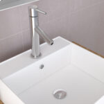 FJORD - VASQUE A POSER CARREE CERAMIQUE BLANCHE – Image 2