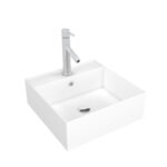 FJORD - VASQUE A POSER CARREE CERAMIQUE BLANCHE – Image 3