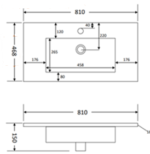 FUJI - PLAN SIMPLE VASQUE CERAMIQUE BLANC MAT – Image 4