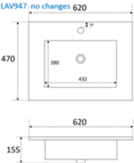 FUJI - PLAN SIMPLE VASQUE CERAMIQUE BLANC MAT – Image 3