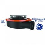 BONDE RECEVEUR FLUSH HORIZONTALE