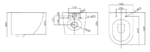 BELVOYE - CUVETTE SUSPENDUE CARENE COMPACT SANS BRIDE – Image 2