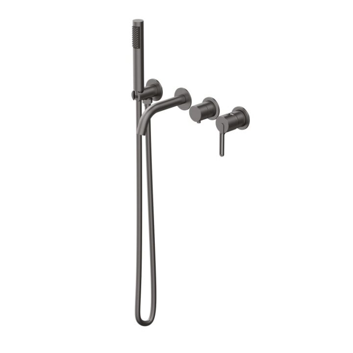 HANAE - Mitigeur encastré baignoire 4 trous - Gun