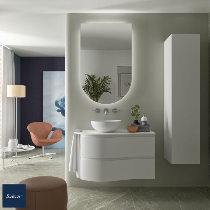 Meuble MAM 900 2T - D (VAS G) Cotton
