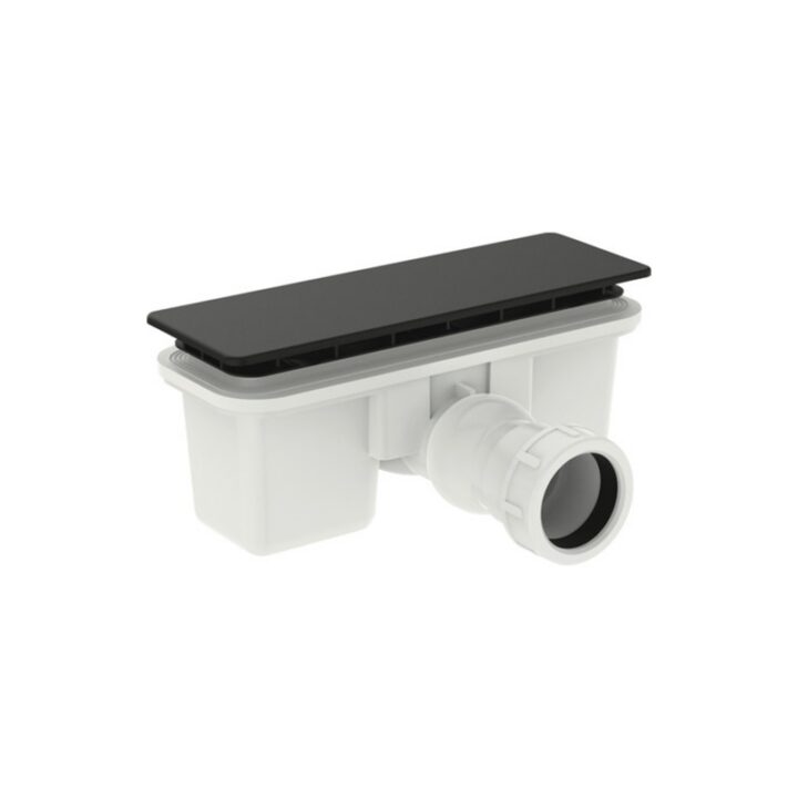BONDE HORIZ. SPECIALE DIAMETRE 90 POUR RECEVEUR DE DOUCHE DARBO/FEROE