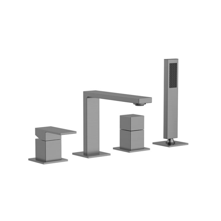 GRAFIK - Mitigeur mécanique bain/douche encastré 4 trous - Gun