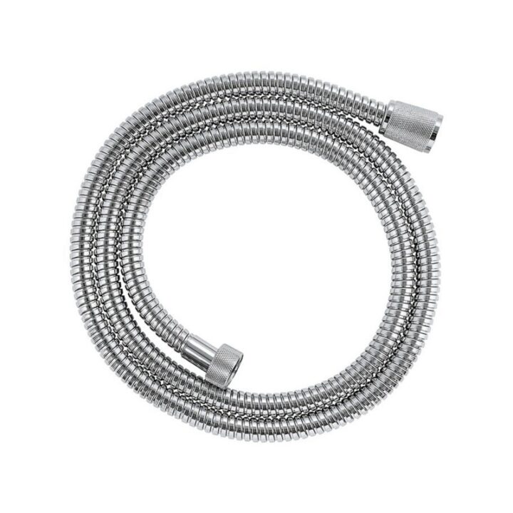 ACCESSOIRES - Flexible chromé 1m50 en inox embouts pvc - en sachet