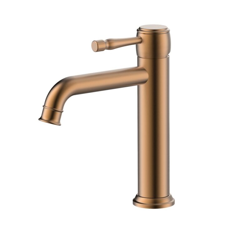 ICARE - Mitigeur bas lavabo - Cuivre brossé