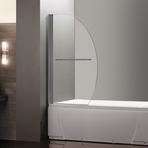 URBAN - Pare baignoire 1 volet arrondi - PRB5VTNM