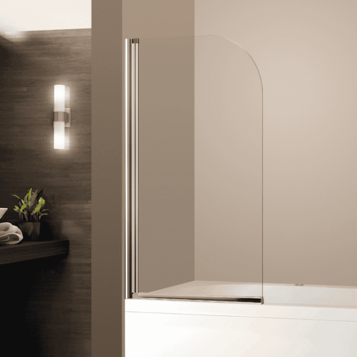 PARE BAIGNOIRE - Pare baignoire 1 volet verre
