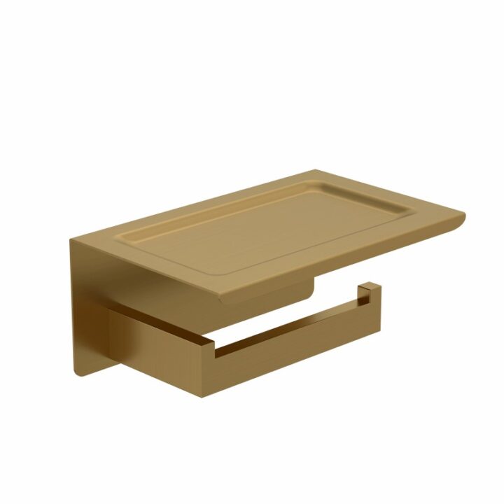 FLOE - Porte-papier toilettes - Or brossé