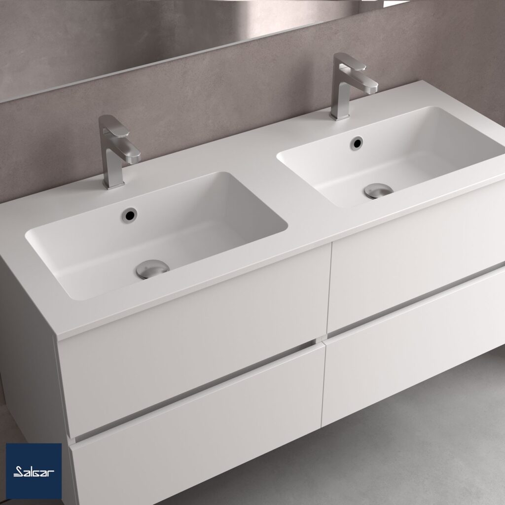 Plan vasque VILNA 1400 Double