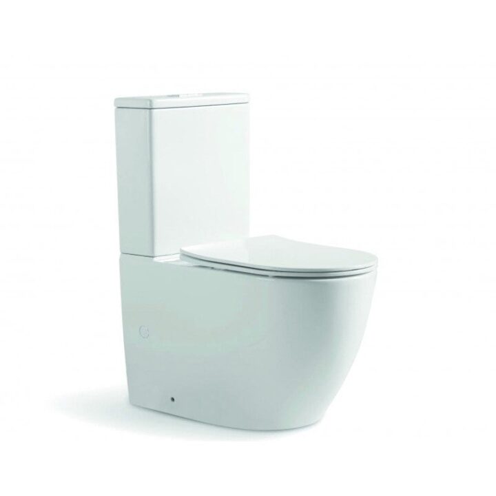 TOILETTES - WC au sol - Blanc mat