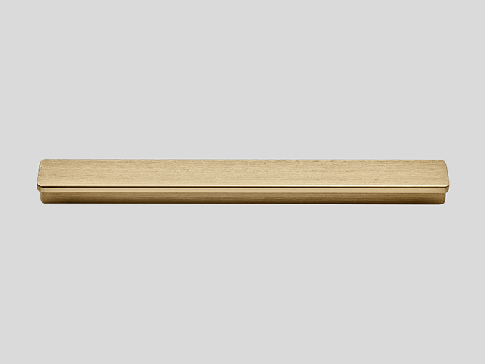 233 — Poignée métallique, Dorée, Mat